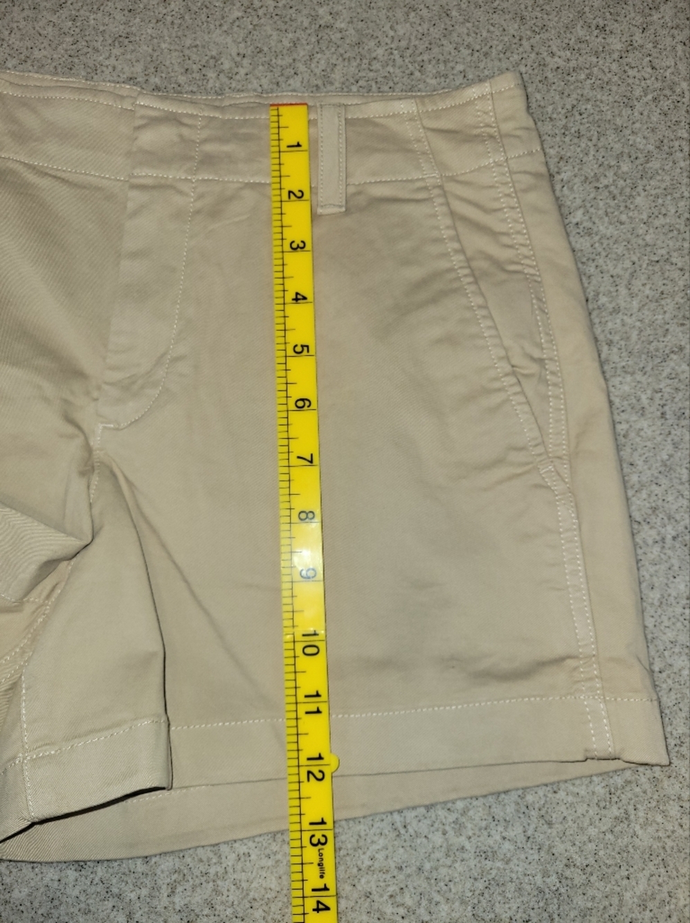 GAP Women's Downtown Khaki Casual Cotton Shorts Size 4 Petite - Picture 7 of 9